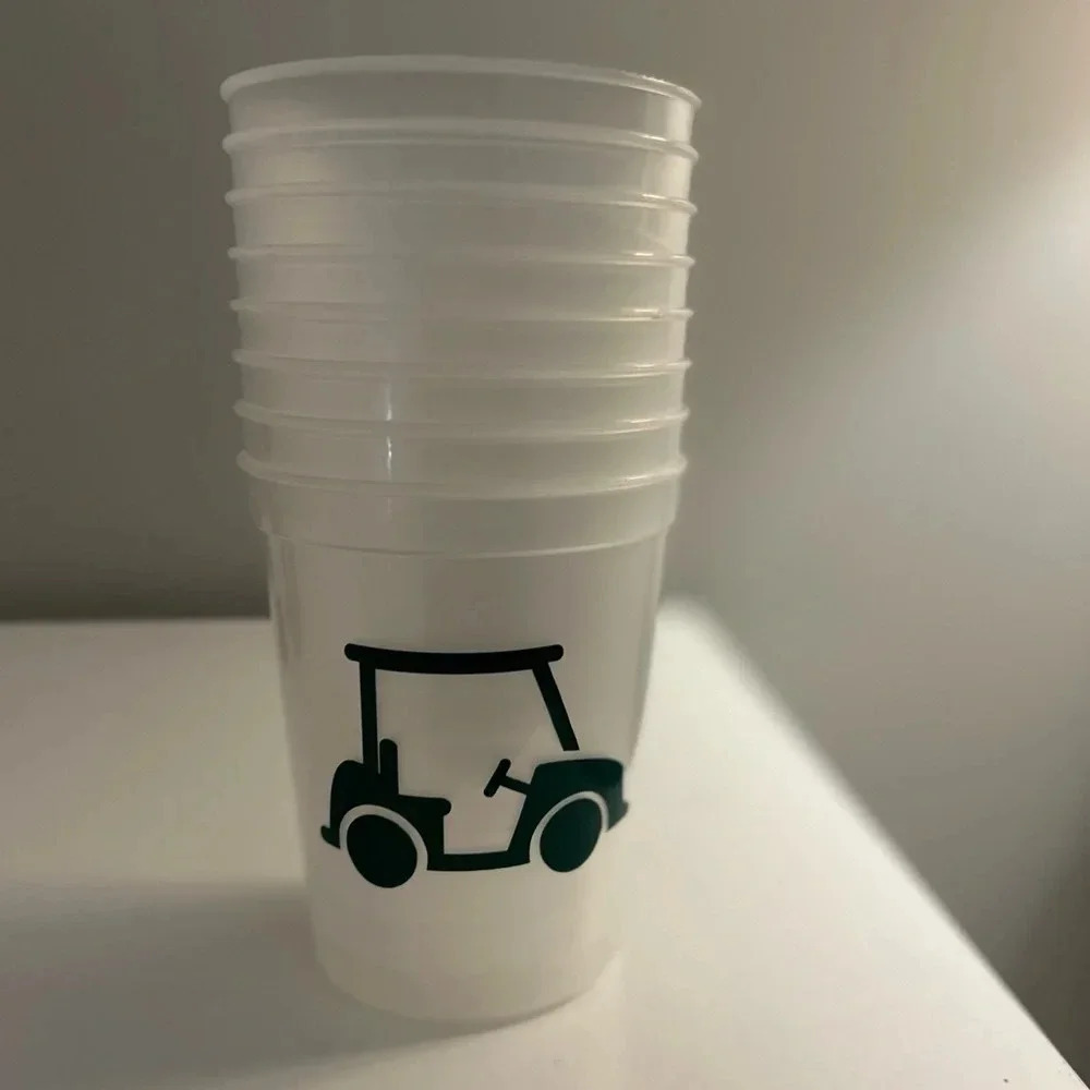 Set of 8 golf flex cups